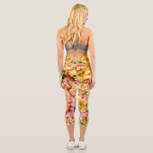 Leggings Capri Opulence Rose Dorée Groovy : (Verso)