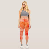 Leggings Capri Orange Sherbet (Recto)