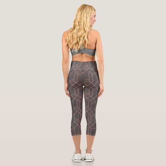 Leggings Capri Ornements de luxe 21 (Verso)