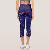 Leggings Capri Ornements festifs 7 (Verso)