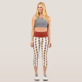 Leggings Capri Ornithorynque Platon funambule (Recto)