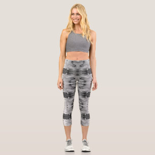 Leggings Capri Ours polaire Vintage USA Alaska