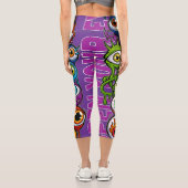 Leggings Capri Ouvrez vos yeux (Verso)