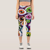 Leggings Capri Ouvrez vos yeux (Recto)
