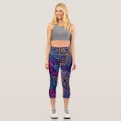 Leggings Capri Paisley (Recto)