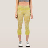 Leggings Capri Pâle murmure de soleil (Recto)