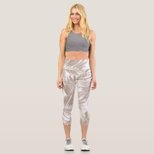 Leggings Capri Palm Amour Motif Feuille #4 #tropical #wall #décor