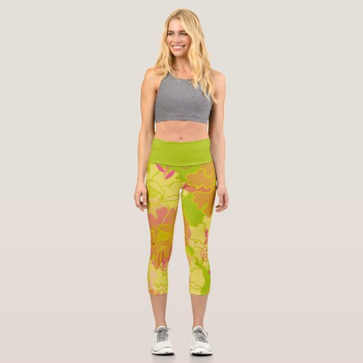 Leggings Capri Palm Beach (Recto)