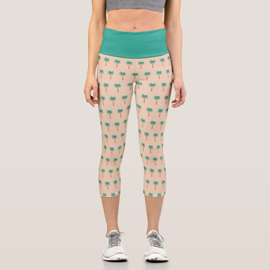Leggings Capri Palmiers (Recto)