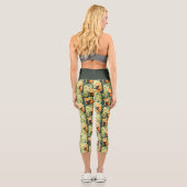 Leggings Capri Panda rouge (Verso)