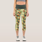 Leggings Capri Panda rouge (Recto)