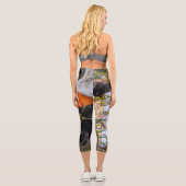 Leggings Capri Panda rouge (Verso)