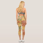 Leggings Capri Pantalon de yoga boho (Verso)