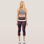 Leggings Capri Pantalon de Yoga "BREATHE" (Recto)