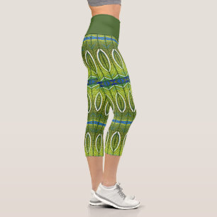 Leggings Capri paon