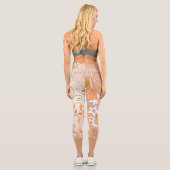 Leggings Capri Papier mural 8 (Verso)