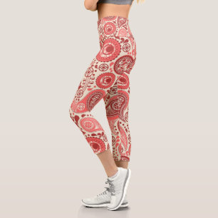 Leggings Capri Papier numérique Zazzle_Growshop.