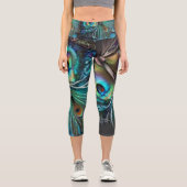 Leggings Capri Papillon Abstrait2 (Recto)