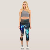 Leggings Capri Papillon de nuit (Recto)