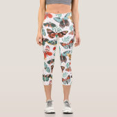 Leggings Capri Papillon de papillon (Recto)