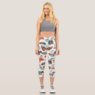 Leggings Capri Papillon de papillon