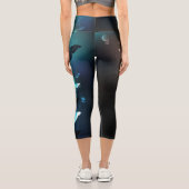 Leggings Capri Papillons de nuit (Verso)