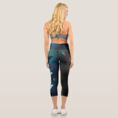 Leggings Capri Papillons de nuit (Verso)
