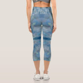 Leggings Capri Papillons gris (Verso)