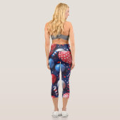 Leggings Capri Parade dans le ciel (Verso)