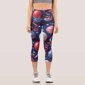 Leggings Capri Parade dans le ciel (Recto)