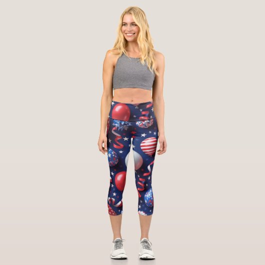 Leggings Capri Parade dans le ciel (Recto)