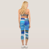 Leggings Capri Parfum De L'Océan, (Verso)