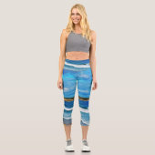 Leggings Capri Parfum De L'Océan, (Recto)