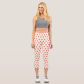 Leggings Capri Parties scintillant rose mignonne (Recto)