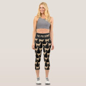 Leggings Capri Pas de Prob Llama Champagne parties scintillant d' (Recto)