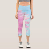 Leggings Capri Pastel Dreams Capri Haute Taille (Recto)