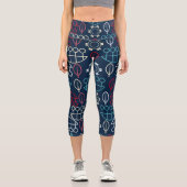 Leggings Capri Pastel Floral (Recto)