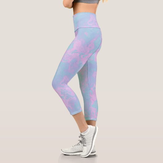 Leggings Capri Pastel Marbré (Gauche)