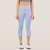 Leggings Capri Pastel Marbré (Recto)
