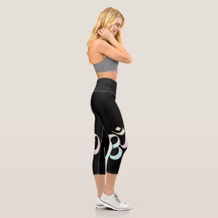 Leggings Capri Pastel Om