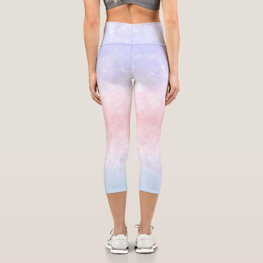 Leggings Capri Pastel Ombre (Verso)