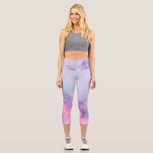 Leggings Capri Pastel Parties scintillant Nebula