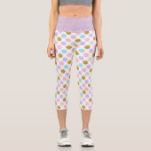 Leggings Capri Pastel Polka Dot Glitt (Recto)