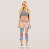 Leggings Capri Pastel Prism Capris Taille Haute (Recto)