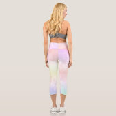 Leggings Capri Pastel Rainbow (Verso)
