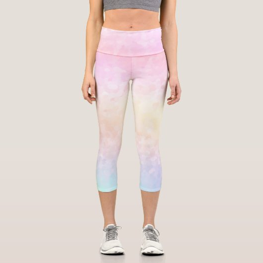 Leggings Capri Pastel Rainbow (Recto)