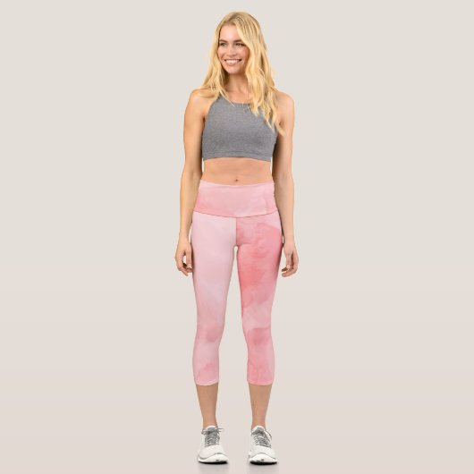 Leggings Capri Pastèque (Recto)