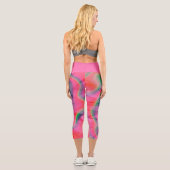 Leggings Capri Pastèque Tie-dye (Verso)