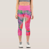 Leggings Capri Pastèque Tie-dye (Recto)