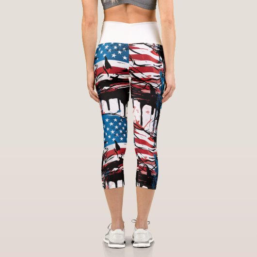 Leggings Capri Patriot-Leggings (Verso)